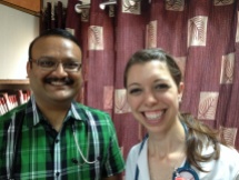 Dr. Kothari and me